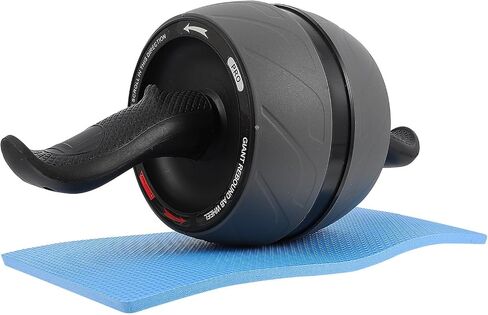 Ab Roller Wheel Fitness Roller with Automatic Rebound, Abs Abdominal Trainer for Home Workouts, Core Strength Exercise Equipment for Men and Women in Kuwait