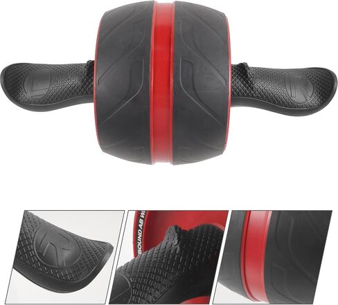 Ab Roller Wheel Fitness Roller with Automatic Rebound, Abs Abdominal Trainer for Home Workouts, Core Strength Exercise Equipment for Men and Women in Kuwait