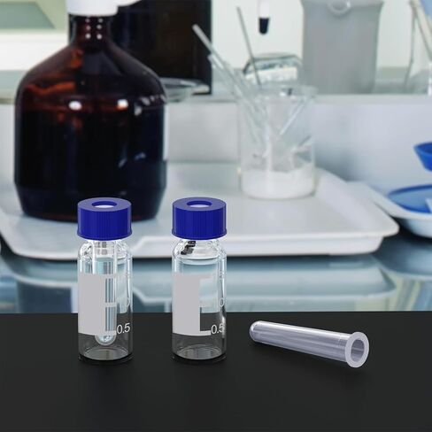 قوارير عينات تلقائية شفافة من stonylab (1.5 مل) مع حزمة إدراج PP (150 ميكرولتر) in Kuwait