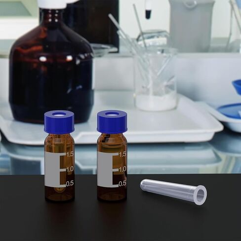 stonylab Amber Autosampler Vials (1.5 ml) Bundle with PP Inserts (150 µL) Bundle in Kuwait
