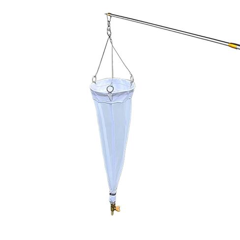 Fine Mesh Plankton Tow Net, Portable Aquatic Organism Collecting Net,for Laboratory Biological Research and Aquatic Collection Work(13#) in Kuwait
