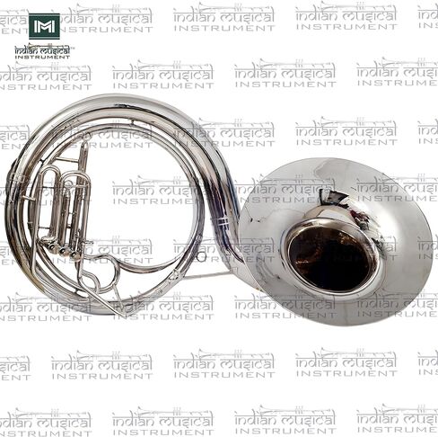 King Size Sousaphone 24'' Brass Instrument with Warm Tone, Smooth Valves, With Mouthpiece And Gig Bag. in Kuwait