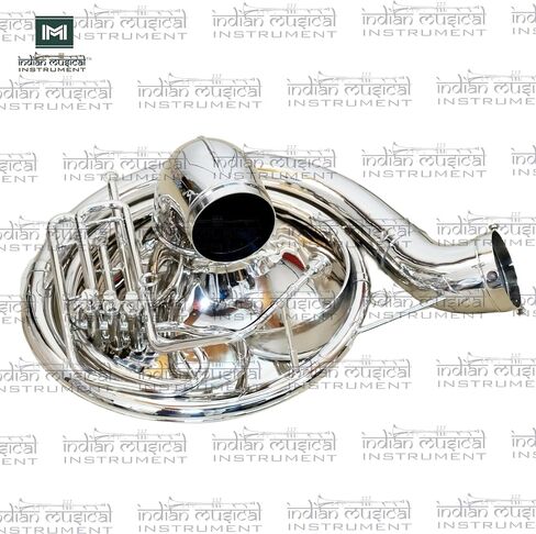 King Size Sousaphone 24'' Brass Instrument with Warm Tone, Smooth Valves, With Mouthpiece And Gig Bag. in Kuwait