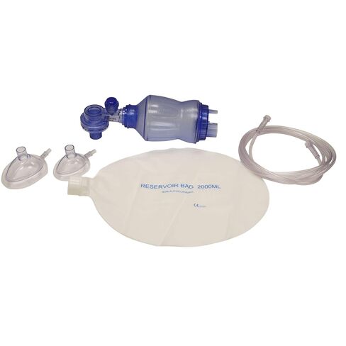 MCR Medical 4-Pack CPR Training Bag Valve Mask (BVM) Infant in Mesh Bag, BVM-3021-004 in Kuwait