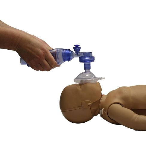 MCR Medical 4-Pack CPR Training Bag Valve Mask (BVM) Infant in Mesh Bag, BVM-3021-004 in Kuwait