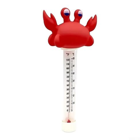 Floating Pool Thermometer Large Read Display, Accurate Temperature Gauge Swimming Pools Spas Hot Tubs, PVC Floating, 20-120°F Range(3) in Kuwait