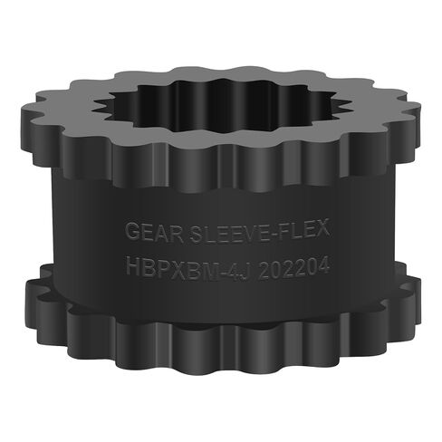 4J Coupling Insert EPDM Rubber Spider (4JE) Solid Design, 1-1/2" Width, 2-5/16" OD, 156 in-lb Torque, 7600 RPM in Kuwait