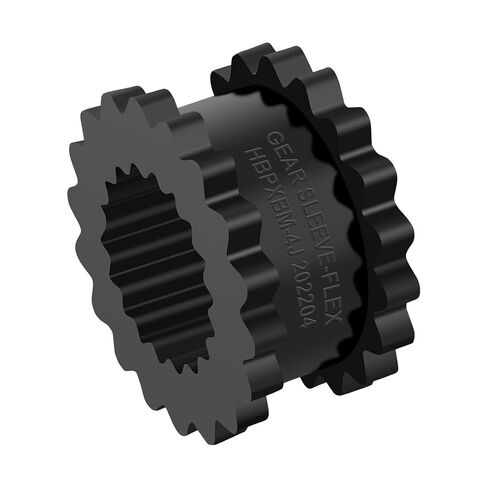 4J Coupling Insert EPDM Rubber Spider (4JE) Solid Design, 1-1/2" Width, 2-5/16" OD, 156 in-lb Torque, 7600 RPM in Kuwait