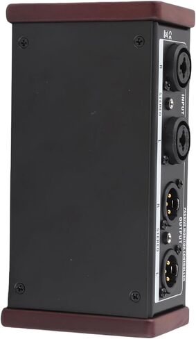 Passive Monitor Controller, Big Knob with Mute for Active Monitor Speakers, XLR 3.5mm Inputs Outputs for Studio Controller Volume Control in Kuwait