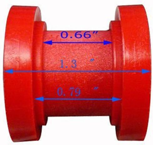 2 Sets of 10mm Idler Pulley Chain Tensioner Roller for Motorized Bicycle Bike in Kuwait