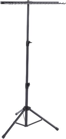 RiToEasysports Drum Stick Holder, Adjustable Carbon Steel Stand for Drumsticks and Drum Pads Height 26-40 Inches for Drummers Practice Live Performances Home Studios in Kuwait