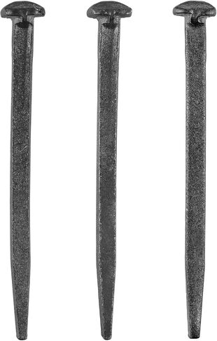 MOLIGOU 3 Pcs Crucifixion Nails, 6" Crucifix Nails for Crafts, Hand Forged Nail for Easter Decor in Kuwait