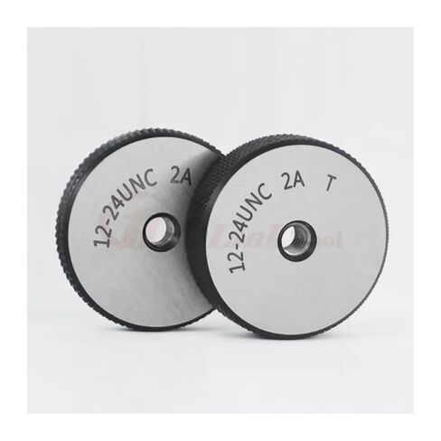 Thread Ring Gage,UNC 2A Screw Precision Master Ring gages TPI 2pcs/Set(7/8-9UNC 2A) in Kuwait