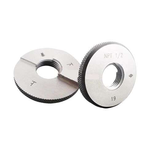 1pc NPT Pipe Thread Gauge Ring Gauge Precision External Screw Gage(NPT 3/8-18) in Kuwait