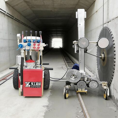 Concrete Cutting Wire Saw Machine for Wall Demolition | Underwater Concrete Cutting Machine for Dock Platform Demolition, Jetty Cutting and Marine Engineering in Kuwait