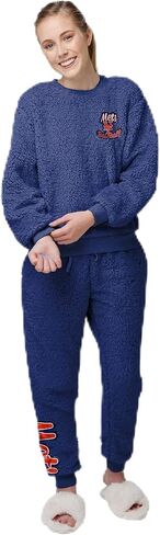 New York Mets Womens Sherpa Lounge Set in Kuwait
