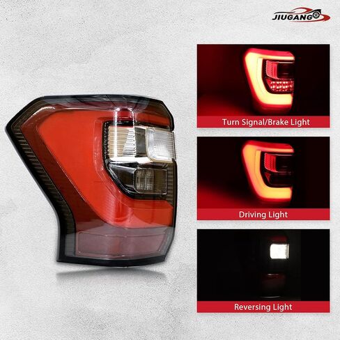 LED Tail Light Assembly Fit لعام 2018 2019 2020 2021 2022 Ford Expedition Limited/Platinum Brake Lamply Brake Brake Placeming لـ JL1Z-13404-H (جانب الركاب الأيمن) in Kuwait