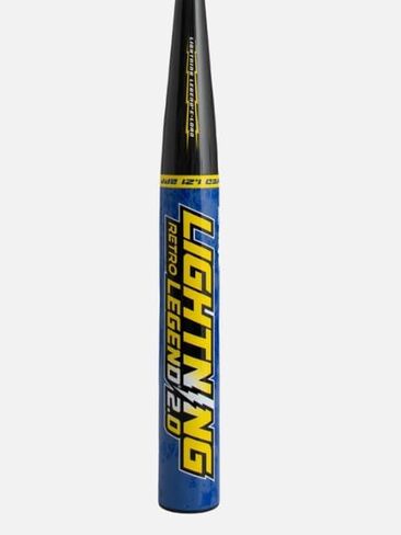 2026 Dudley Sports Lightning Legend Retro 2.0 12 بوصة مضرب الكرة اللينة المحمل للكبار Slowpitch: LLESP2R in Kuwait