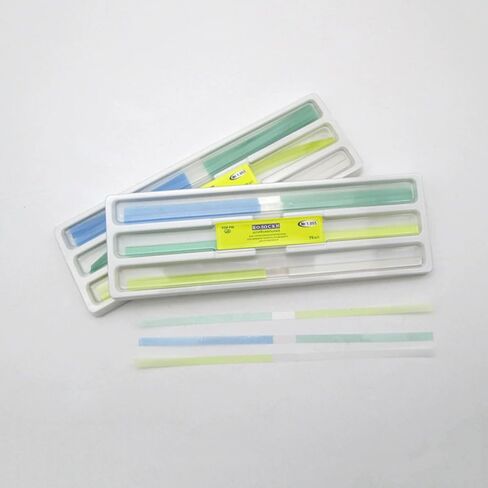 2×75Pcs Dental Disposable Polishing Strips, Colored PET Matrix Polyester Interproximal Sanding Strips for Tooth Smoothing in Kuwait