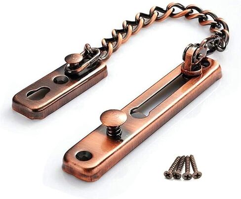 Door Chain Lock, Safe Buckle,Latch Safety Limiter,Stainless Steel Bolt Anti-Theft Hasp in Kuwait