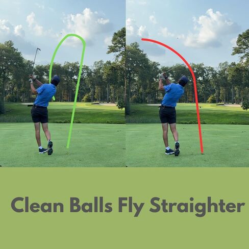 Golf Ball Cleaner to Clean Golf Balls that has a Magnet on the Back to Mount to Your Golf Clubs or Golf cart in Kuwait