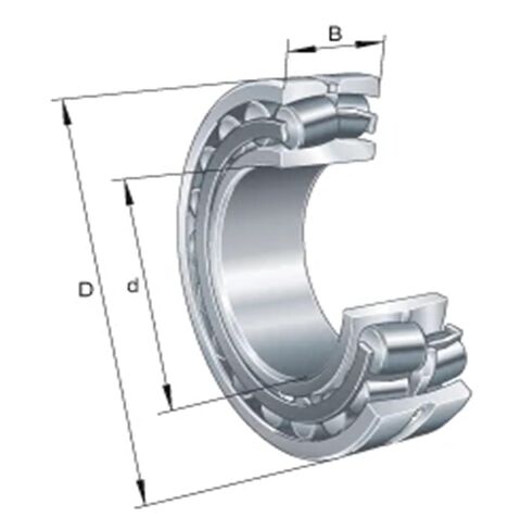 21309 21309CA 21309CA/W33 45x100x25 53309 Spherical Roller Bearings Self-aligning Cylindrical Bore in Kuwait