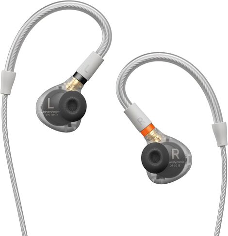 beyerdynamic DT 30 IE Professional in-Ear Monitors with Ergonomic Fit | Wired IEM for Musicians with 39 dB Passive Noise Isolation | Includes MMCX Detachable Cable | IP54 Water and Dust-Resistant in Kuwait