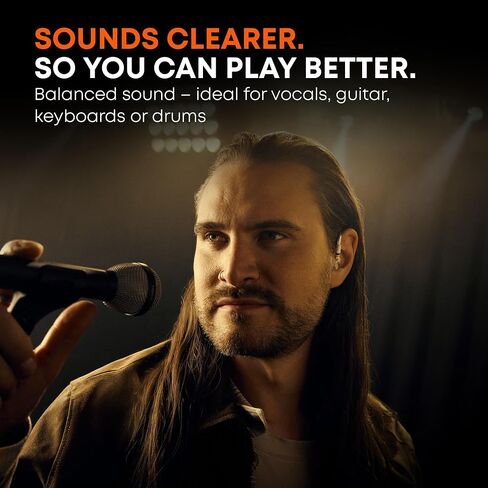 beyerdynamic DT 30 IE Professional in-Ear Monitors with Ergonomic Fit | Wired IEM for Musicians with 39 dB Passive Noise Isolation | Includes MMCX Detachable Cable | IP54 Water and Dust-Resistant in Kuwait