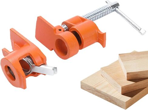 Hose Clamps,Steel Heavy Duty Woodworking Tools | Quick Release Pipe Clamps - for Home Craft Projects Marine Gardening Industrial Plumber Carpentry Machinist in Kuwait