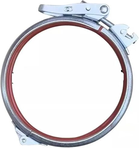 Quick Clamp Pipe Strong Galvanized U-Shaped Duct Flange Tube Release Canvas Adjustable Hoop(Inner diameter 500mm) in Kuwait