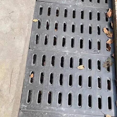 شبكة تصريف بلاستيكية بوليمر متينة مقاس 16 × 24 بوصة - مصفاة غطاء مجاري شديدة التحمل للأرضيات الرصيفية والخرسانية، حل فعال لتصريف حوض الصيد (500 × 500 × 30 مم) in Kuwait