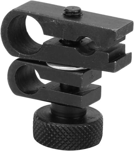 Dial Indicator Clamp Chuck, Steady Tungsten Clamps Chuck, Adjustable Swivel Dovetail Clamps, Strong Indicator Rotatable Clamp for Dial Test Indicator, 8MM 6MM 4MM, Black in Kuwait