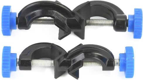 Aluminum Cross Clamp, Durable Lightweight, Lab Stand Clamp Holder, 2 Pcs Set with Adjustable Screw Fixing, for Laborator in Kuwait
