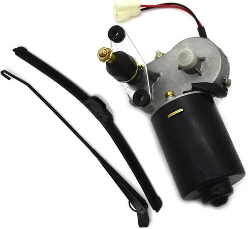 Wiper Blades Electric Windshield Wiper Motor 12V Windscreen Wiper for Fishing-Boat Caravan Electric-Bike Tricycle Wiper(Wiper Motor) in Kuwait