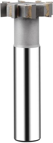 Carbide End Mill 12mm T-Slot Milling Cutter Tip Square Nose for Stainless Steel(Uncoated,12mmx6H x10Dx70L) in Kuwait