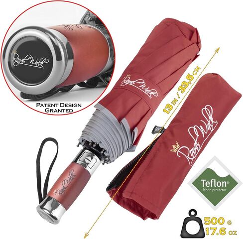Royal Walk Large Umbrella + Vented Windproof Travel Folding Umbrella in Kuwait