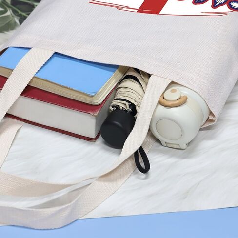 VAMSII 2026 Cup England Fans Tote Bag England Soccer Flag Tote Bag England Soccer Fan Souvenir Gift in Saudi Arabia