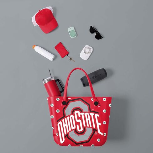 حقيبة حمل صغيرة مطبوعة بشعار كبير من FOCO Ohio State Buckeyes NCAA in Kuwait