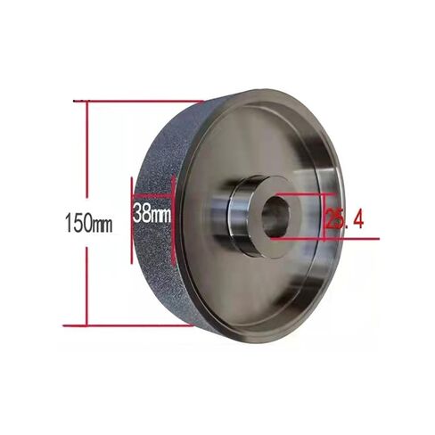 6 Inch 150 * 38 * 25.4mm Diamond Grinding Wheel for Ceramic Glass Tungsten Steel Polishing 45# 80# 180# 200# 320# 600# 800#(60) in Saudi Arabia