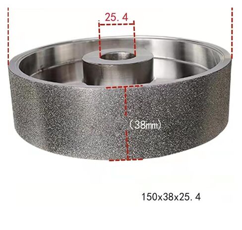 6 Inch 150 * 38 * 25.4mm Diamond Grinding Wheel for Ceramic Glass Tungsten Steel Polishing 45# 80# 180# 200# 320# 600# 800#(240) in Saudi Arabia