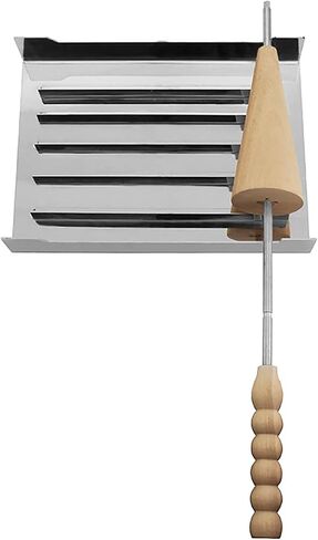 Chimney Cake Cutter,Stainless Steel Dough Cutter,Ice Cream Chimney Cake Maker Acesessories Waffle Machine Roll Bread Oven Electric Round Hollow Chimney in Kuwait