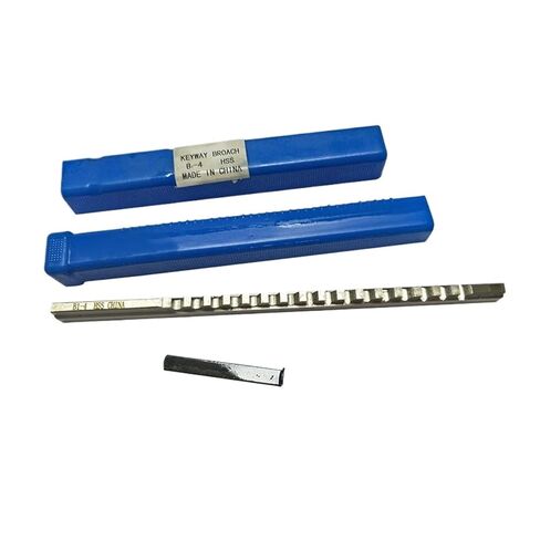 4mm B1 Push-Type Keyway Broach Metric Size HSS Keyway Cutting Tool for CNC Router Metalworking Precision Engineering in Kuwait