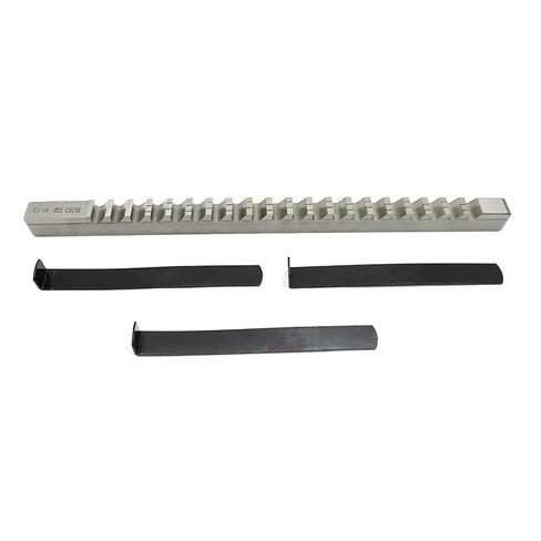 18 مللي متر E دفع من نوع HSS Keyway Broach E1-18 أداة القطع متري الحجم لآلة التصنيع باستخدام الحاسب الآلي مع 3 قطعة هندسة دقيقة الرقائق in Kuwait