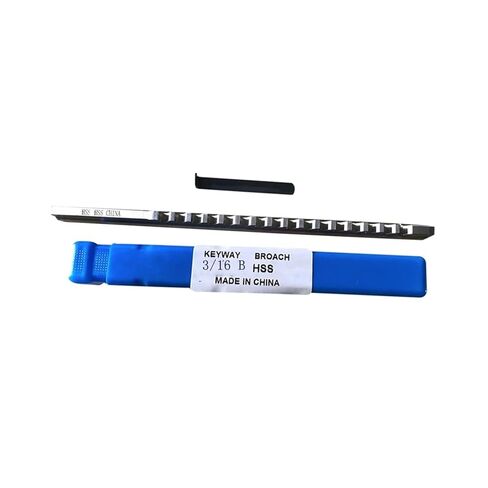 أدوات التطرق من نوع Keyway Broach 3/16 B ذات الحجم المتري لأداة التوجيه باستخدام الحاسب الآلي للهندسة الدقيقة in Kuwait