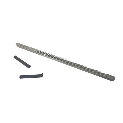 HSS Broach 3/8 C دفع من نوع Keyway Broach حجم البوصة قطع لأدوات آلة التصنيع باستخدام الحاسب الآلي مع الحشوات الهندسة الدقيقة in Kuwait