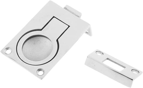 Slide Latch,Gate Bolt Lock, Sliding Door, s Marine 316 Stainless Recessed Hatch Pull Buckle Floor Flush Ring 1 Piece in Kuwait
