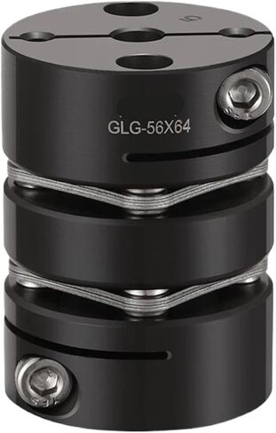 45# D44 L65mm Double DIsc Coupling Steel High Rigidity in Kuwait