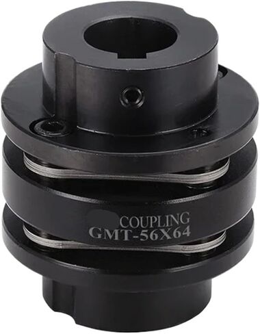 45# Steel Double Diaphragm Shaft Coupling D82 to 126mm; L98 110mm5 8 10 12 15 20(GMT-D126XL110) in Kuwait