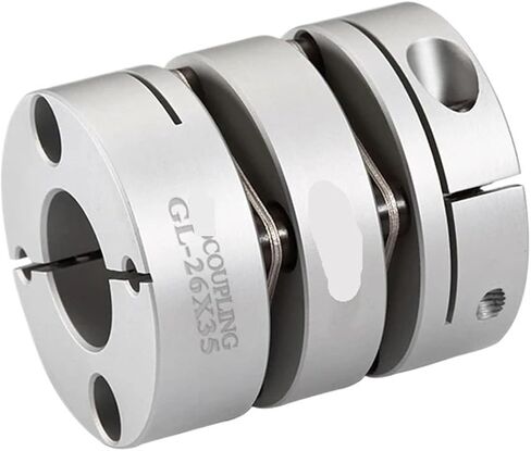 D44 L50 Double Disc Coupling Inner Bore 8-18 Flexible Disc Couplings(4mm) in Kuwait