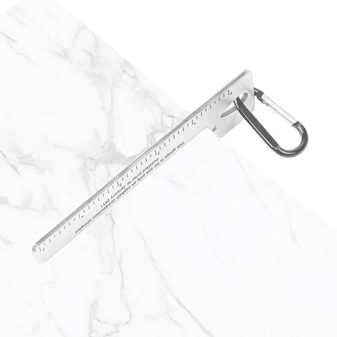 4/09 Shingle Gauge, 5 Pack Measuring Tool for Roof Shingle, Roof Pitch Gauge with Carabiner Roofing Thickness of Roof Tiles in Kuwait